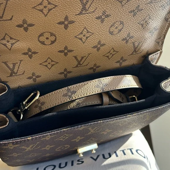 NWT  Louis Vuitton Pochette Métis Monogram Reverse Bag - Picture 13 of 17